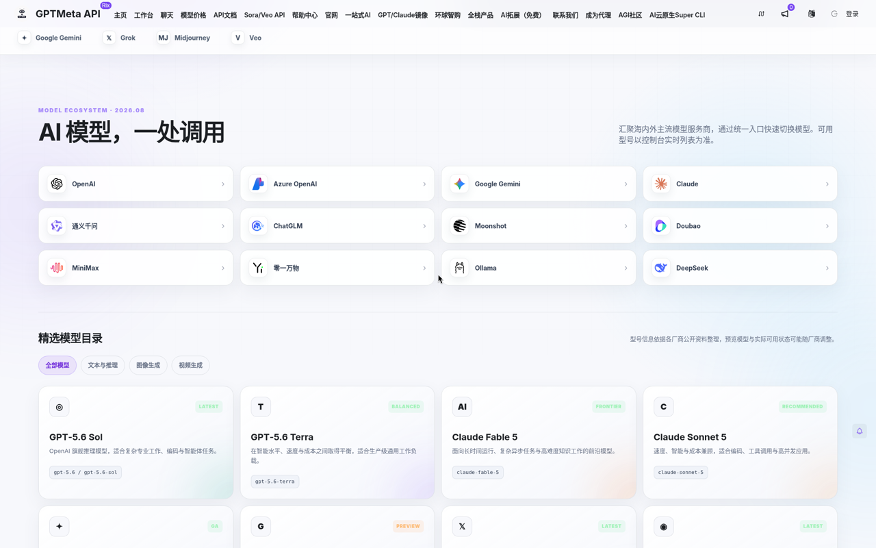 模型与能力区